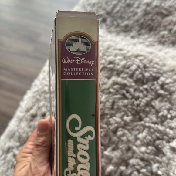 Walt Disney's Masterpiece Snow White and the Seven Dwarfs VHS Video #1524 Rare! - Picture 4 of 10
